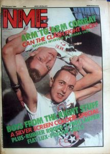 New Musical Express 25 February 1984