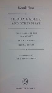 Hedda Gabler And Other Plays