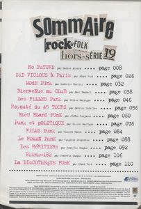 Rock & Folk Hors-Série (N° 19) Punk