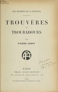 Trouvères et troubadours
