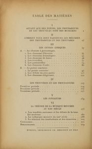 Trouvères et troubadours