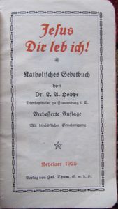 Jesus Dir leb ich! Katholisches Gebetbuch