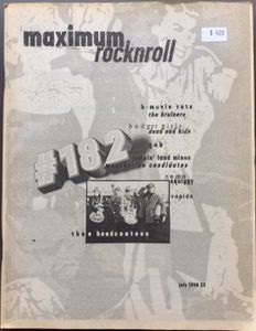 Maximum Rocknroll #182