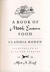 A Book of Middle Eastern Food