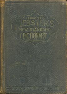 Laird & Lee's Webster's New Standard Dictionary