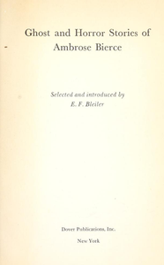 Ghost and Horror Stories of Ambrose Bierce