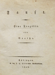 Faust. Eine Tragödie