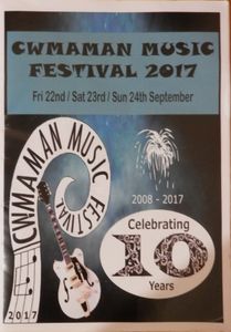 Cwmaman Music Festival 2017
