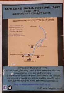 Cwmaman Music Festival 2017