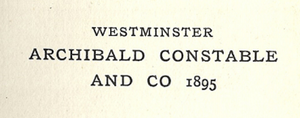 Archibald Constable and Co