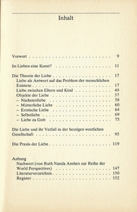 Die Kunst des Liebens