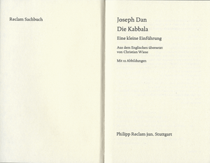 Die Kabbala