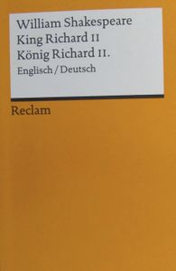 King Richard II - König Richard II.