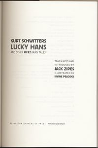 Lucky Hans and Other Merz Fairytales