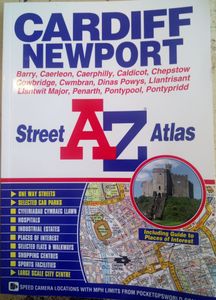 A-Z Cardiff/Newport Caerdydd/Casnewydd