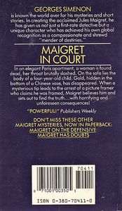 Maigret in Court