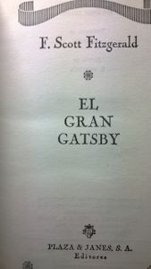 El Gran Gatsby