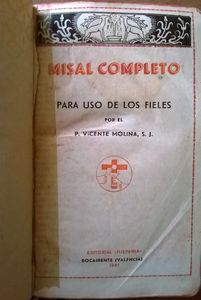 Misal completo, Ed. Hispania, 1944