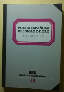 Poesia Española Del Siglo De Oro 