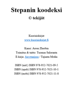 Stepanin koodeksi
