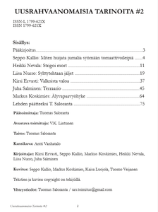 Uusrahvaanomaisia tarinoita #2