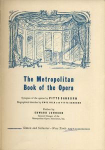 The Metropolitan Book of the Opera