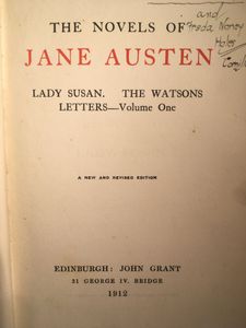 The Novels of Jane Austen