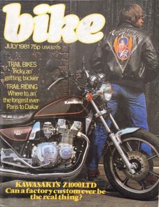 Bike (July 1981)