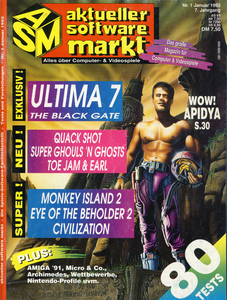 Aktueller Software Markt 01/1992