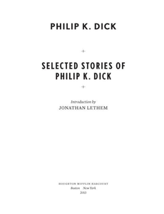 Selected Stories of Philip K. Dick