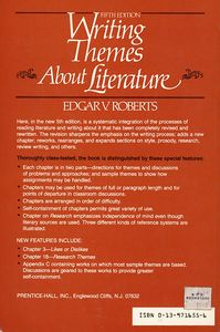 Writing Themes About Literature
