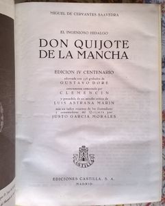 El Ingenioso Hidalgo Don Quijote De La Mancha