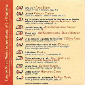Zona de Obras - ZO 001 Enero 1995