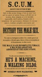 SCUM Manifesto