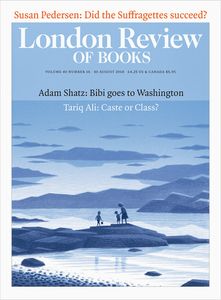 London Review of Books 30 August 2018