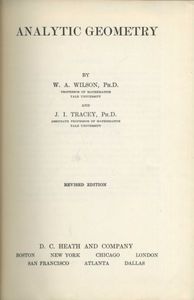 Analytic Geometry