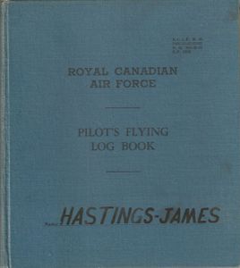 Royal Canadian Air Force / Pilot's Flying Log Book