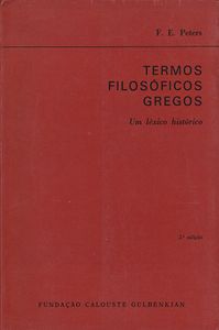Termos Filosóficos Gregos: Um Léxico Histórico