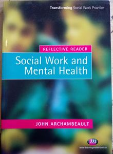 Social Work And Mental Health