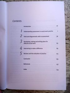 Social Work Practice: Assessment, Planning, Intervention and Review