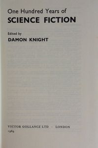 100 Years of Science Fiction
