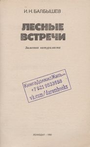 Лесные Встречи: Заметки Натуралиста