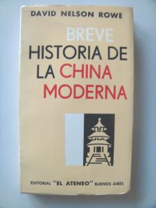 Breve Historia De La China Moderna