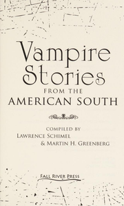 Vampire Stories from the American South
