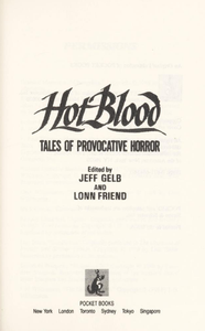 Hot Blood: Tales of Erotic Horror