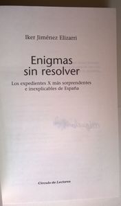 Enigmas Sin Resolver