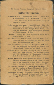 Läsning för barn. Andra boken. Visor och sagor.