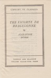 The Vicomte De Bragelonne