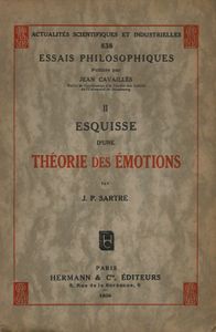 Esquisse d'une Théorie des émotions