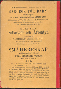 Läsning för barn. Sjette boken. Visor och sagor.